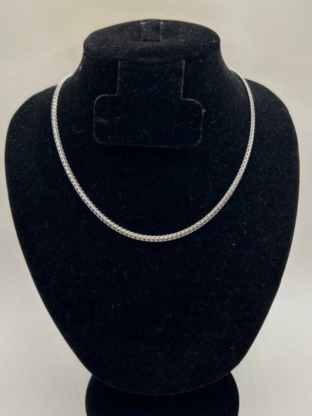 Real Silver Fishtail Chain Mens 3mm 22 Inch Stainless Steel Plated Waterproof